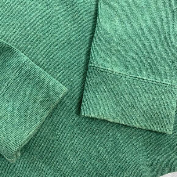 Polo Ralph Lauren Sweater Men’s XL Green Pullover Quarter Zip Sweatshirt Pony - Picture 7 of 10